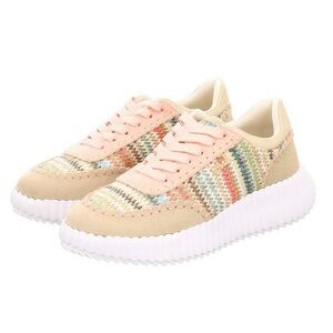 La Strada Multicolor Knitted Fashion Sneakers